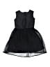 A.T.U.N. 100% Polyester Hearts Black Dress Size 7 - 8 - photo 2