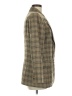 John Meyer Plaid Brown Wool Blazer Size 8 - photo 4