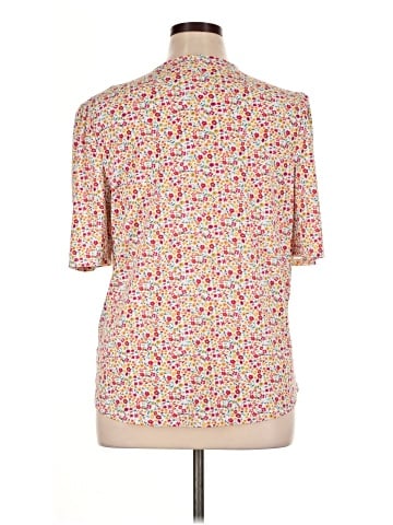 Adrianna Papell Short Sleeve Henley (view 2)