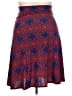 Lularoe Print Red Burgundy Casual Skirt Size 2X - photo 2