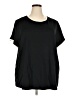 Adrienne Vittadini Black Short Sleeve Top Size 3X - photo 1