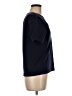 Sag Harbor Solid Blue Short Sleeve T-Shirt Size M (petite) - photo 4