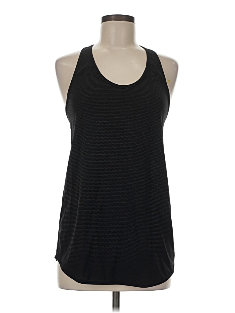 Pre-owned Lululemon Athletica Active Tank Top In Black