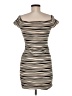 Brat Star Stripes Tan Casual Dress Size M - photo 2