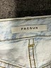PacSun Blue Denim Shorts Size 26 waist - photo 3