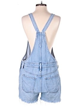 Madewell Adirondack Short Overalls in Phillips Wash (view 2)
