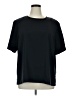 Maggie Barnes 100% Polyester Black Short Sleeve Top Size 1X - photo 1