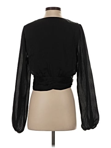 Bebe Long Sleeve Blouse (view 2)