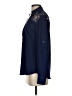 Express Outlet 100% Polyester Blue Long Sleeve Blouse Size S - photo 5