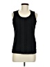 Rafaella 100% Polyester Black Sleeveless Top Size M - photo 1