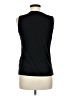 Rafaella 100% Polyester Black Sleeveless Top Size M - photo 2