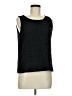 Chaus 100% Polyester Black Sleeveless Blouse Size M - photo 1