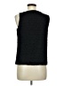 Chaus 100% Polyester Black Sleeveless Blouse Size M - photo 2