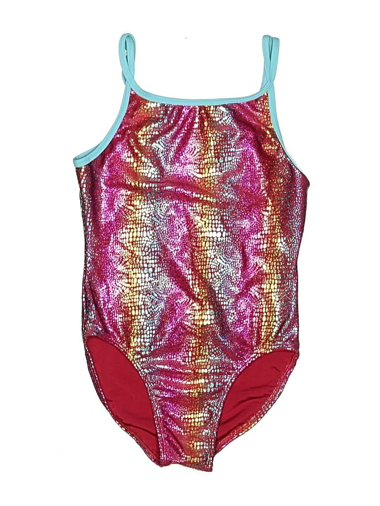 Pre-owned Assorted Brands Kids' One Piece Swimsuit In Red