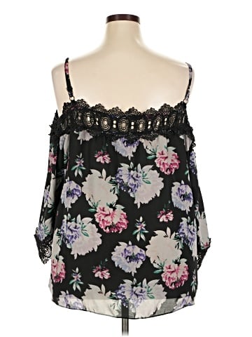 A. Byer 3/4 Sleeve Blouse (view 2)