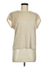 TanJay Ivory Short Sleeve Top Size M (petite) - photo 1
