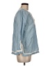 Point Sur Blue Long Sleeve Blouse Size M - photo 4