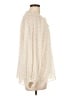 Listicle 100% Polyester Bow Print Ivory Long Sleeve Blouse Size L - photo 4
