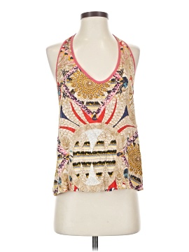 Blue Plate Sleeveless Blouse (view 1)