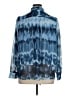 Calvin Klein Blue Long Sleeve Blouse Size 1X - photo 2