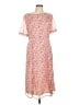 Boden 100% Polyester Floral Pink Casual Dress Size 10 (petite) - photo 1