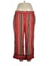 Ann Taylor LOFT Print Red Casual Pants Size XL - photo 1