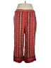 Ann Taylor LOFT Print Red Casual Pants Size XL - photo 2