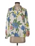 Current Air Floral Ivory 3/4 Sleeve Blouse Size S - photo 1