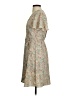 Monteau 100% Polyester Paisley Tan Casual Dress Size XS - photo 5