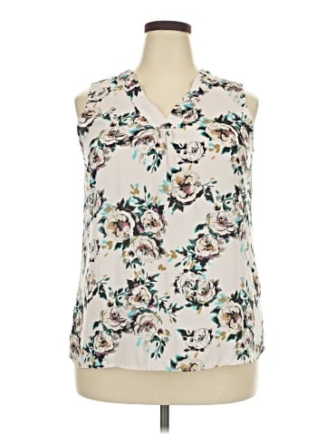Crescent Sleeveless Blouse (view 1)