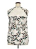 Crescent 100% Polyester Ivory Sleeveless Blouse Size XXL - photo 2
