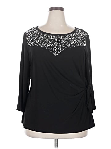 Roz & Ali 3/4 Sleeve T-Shirt (view 1)