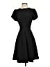 Calvin Klein Solid Black Cocktail Dress Size 4 - photo 1