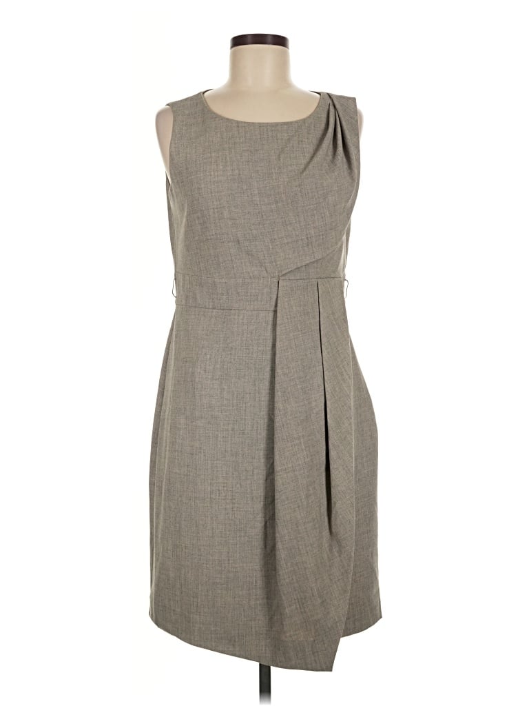 Pre-owned Rafaella Casual Dress In Gray