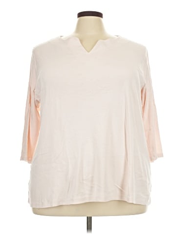 Croft & Barrow 3/4 Sleeve T-Shirt (view 1)