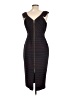 ASOS Stripes Black Cocktail Dress Size 10 - photo 2