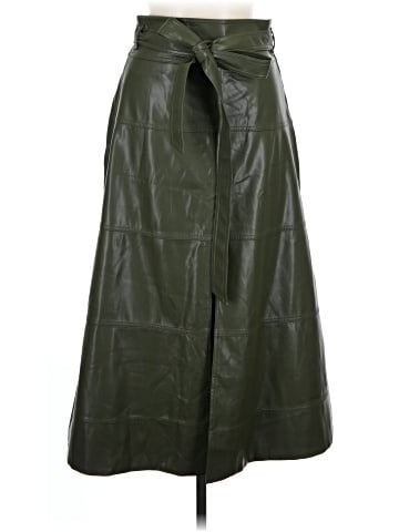 Tanya Taylor Faux Leather Skirt (view 1)