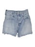Free People Blue Denim Shorts Size M - photo 1