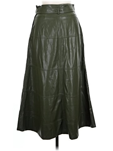 Tanya Taylor Faux Leather Skirt (view 2)