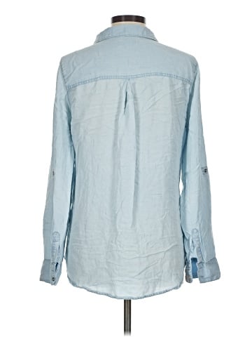 Tinsel Long Sleeve Button-Down Shirt (view 2)