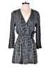 Topshop Chevron-herringbone Black Romper Size 4 - photo 1