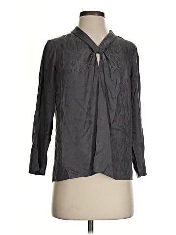 Rebecca Taylor 3/4 Sleeve Silk Top (view 1)
