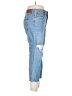 Topshop Hearts Blue Jeans Size 31 waist - photo 4