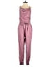 Cinq à Sept 100% Cupro Solid Pink Jumpsuit Size XS - photo 1