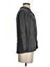 Rebecca Taylor Gray 3/4 Sleeve Silk Top Size 2 - photo 4
