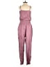 Cinq à Sept 100% Cupro Solid Pink Jumpsuit Size XS - photo 2
