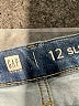 Gap Solid Blue Jeans Size 12 - photo 3