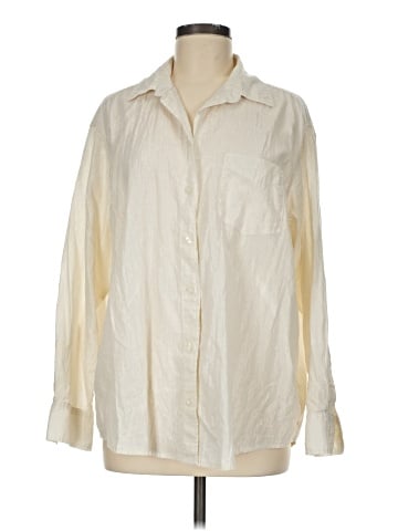 Gap Long Sleeve Button-Down Shirt (view 1)