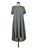 Lularoe Solid Gray Casual Dress Size S - photo 1