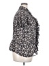 Chaps Floral Black Short Sleeve Blouse Size 2X - photo 4